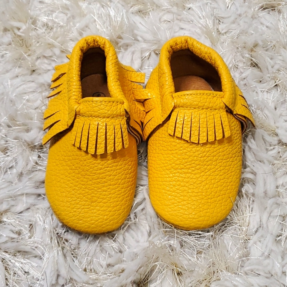 Sweet N Swag Mustard Moccasins